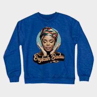 Erykah Badu | Now Breathe Like It Crewneck Sweatshirt